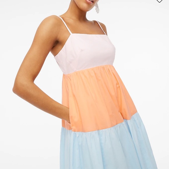 NWT Colorblock tie-back dress - Picture 2 of 7